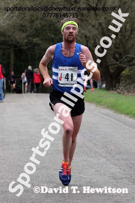 Richard Morrell (Morpeth) on the 7th leg of the National 12 Stage Relay, National 12 and 6 Stage Relays, Sutton Park, Birmingham. Photo: David T. Hewitson/Sports for All Pics